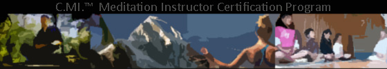C.MI. Online Meditation Teacher Course